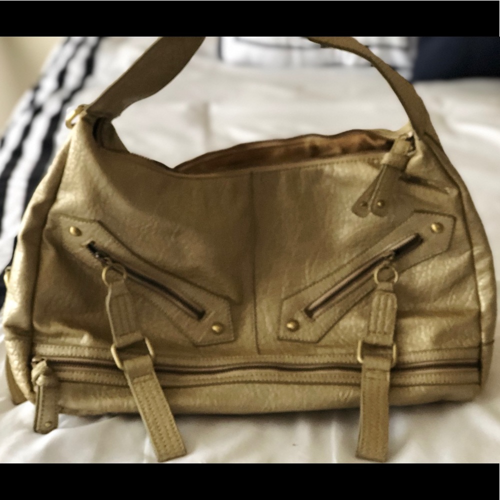 Jessica Simpson faux leather tote